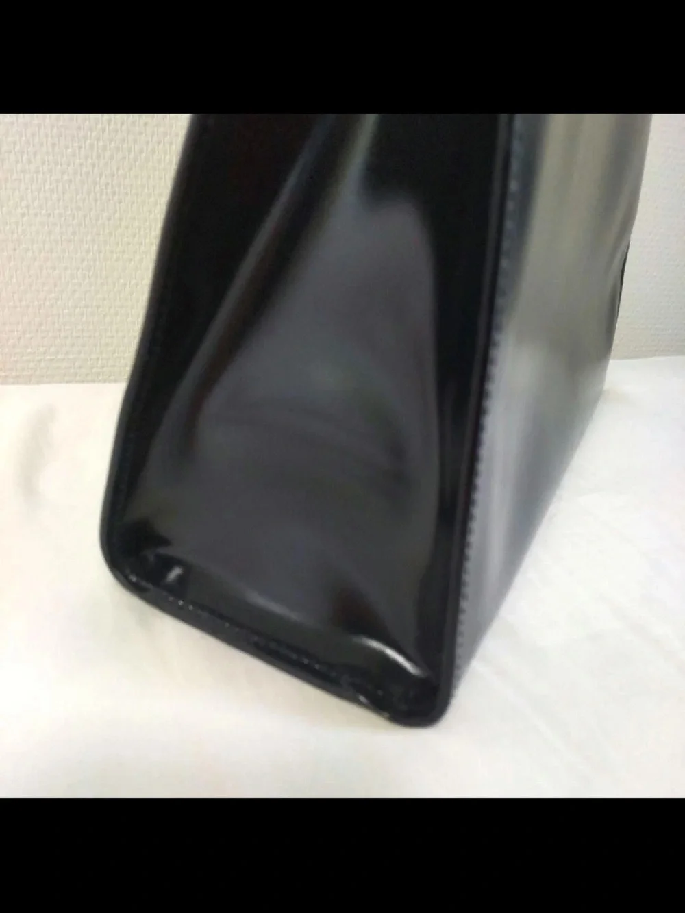 Gucci Clear PVC Tote with Black Trim and Inner Pouch
